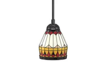 Astoria Grand Beverly 1 Light Single Bell Pendant 3D model