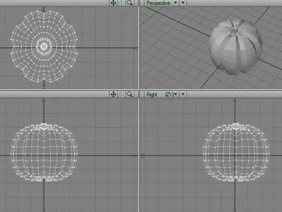 Mediterranean Fruit - Pumpkin 3D model