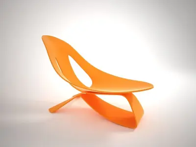 06 ZAHA CHAIR 3D model
