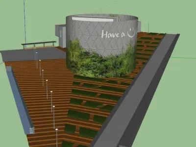 Yeolin Madang of The Asia Culture Center Free 3D model