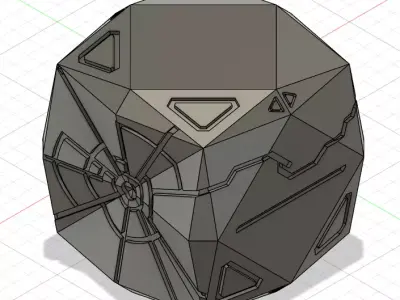 ATLANTIAN CUBE 3D print model
