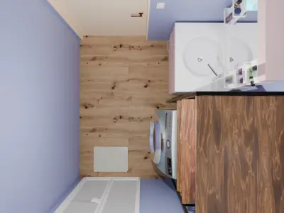 Bathroom and dressing room 3D model