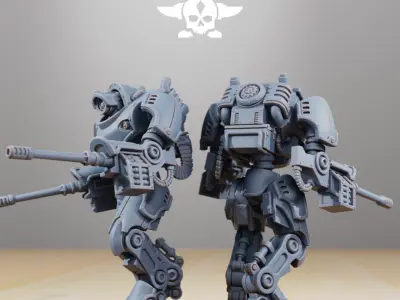 Scavenger Bracers 3D print model