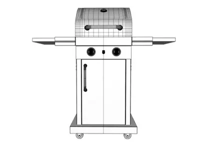 GAS GRILL 3D model
