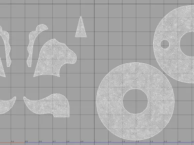 Unicorn Floater 3D model