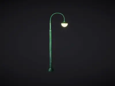 Lamp Post 04 3D model