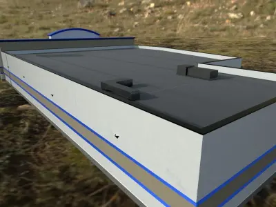 Ross Department Store - PBR Textured 3D Model Low-poly 3D model