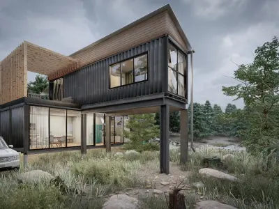 container house  3D model