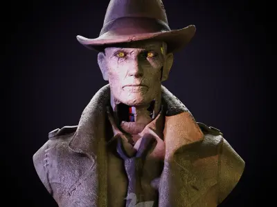 Nick Valentine - Fallout 4 3D print model