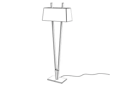 V-Lamp Floor 3D model
