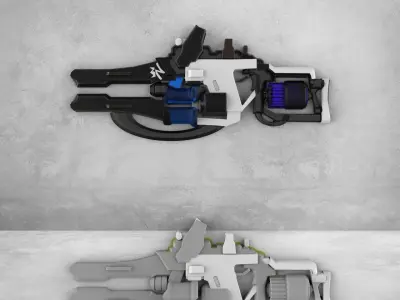 Sci Fi Weapons  3D model