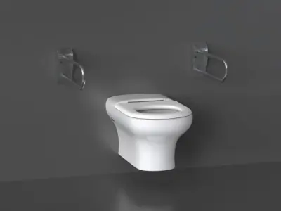 WC50 Toilet 3D model