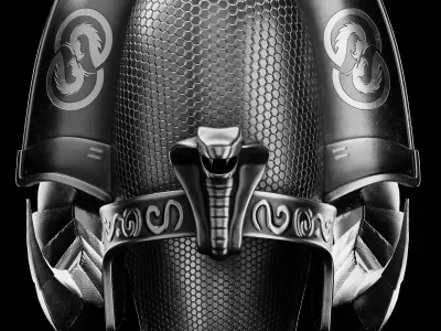 Pharaoh Hat 02 - SciFi Character Design Low-poly 3D model Low-poly 3D model