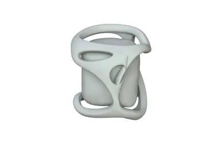SciFi Shape Object Low Poly Low-poly 3D model 22