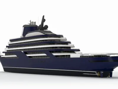 Donald Yacht 3D model
