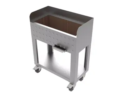 STAINLESS STEEL BBQ  3D model