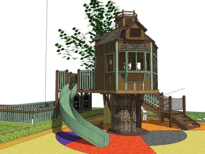 Creative Design-Holiday Cabin-0159 3D model