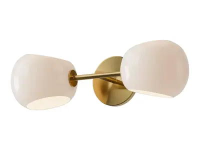 Xaviero Glass Vanity Light 3D model