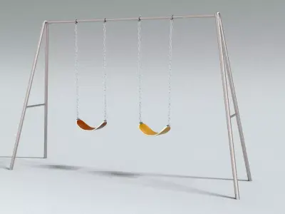 laos Swing Set 3D model