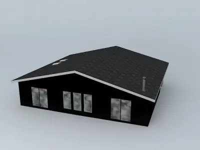 Tract House Free 3D model