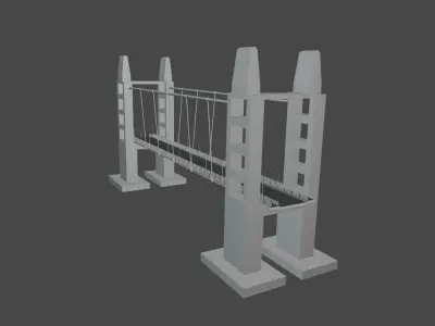 Bridge 3d model Free 3D model