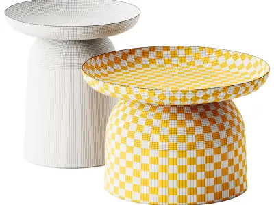 Soda Coffee and Side Tables by Bent Design 3D model