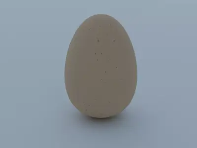 Egg Food 3D model