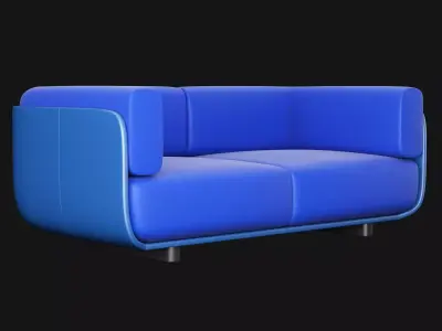 Shaal collection sofa 3D model