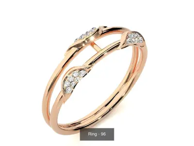 27 Classic rings 3D Model Pack