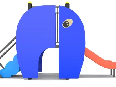 Mini Playground Low-poly 3D model get