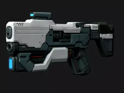 Gun Sci Fi  N022018 3D model
