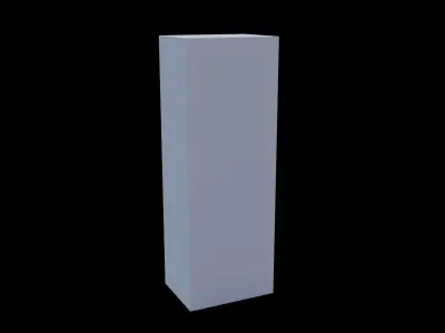 Wardrobe bookcase Free 3D model