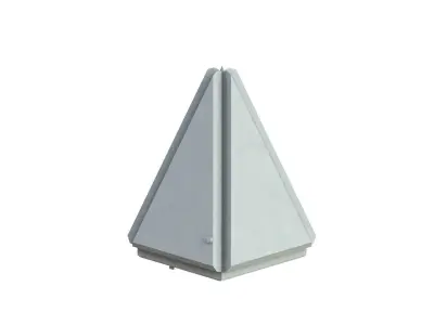 Sci Fi Object No 2284 Low Poly Low-poly 3D model