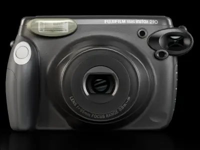 Fujifilm Instax 210 instant print camera Low-poly 3D model