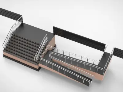 Entrance group 3D model