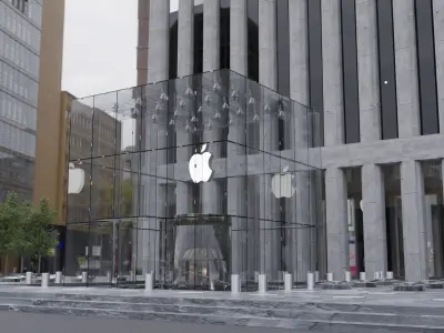 apple store 3D model