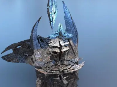 Dark Osiris island 1  3D model