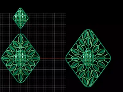 Pendant Set 44 3D print model