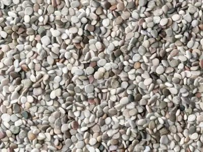 Pebble river low n6 3D model