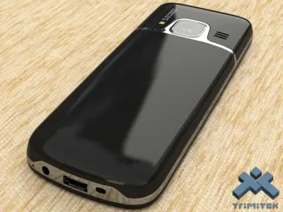 Nokia 6700 Classic 2009 - black 3D model