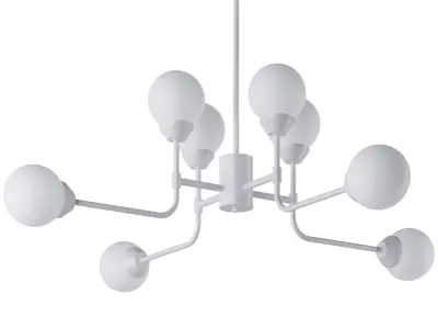 Chandeiler White berries SKU 6272 Free 3D model