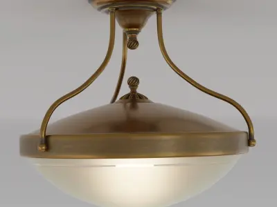 Vintage Ceiling Lamp 3D model