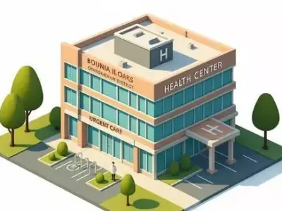 Health Center Building Low-poly 3D model
