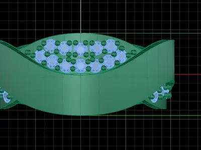 Jewelry ring 353 3D print model