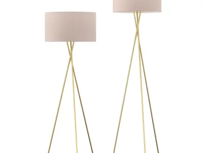 Wisniewski 66 Tripod Floor Lamp 3D model