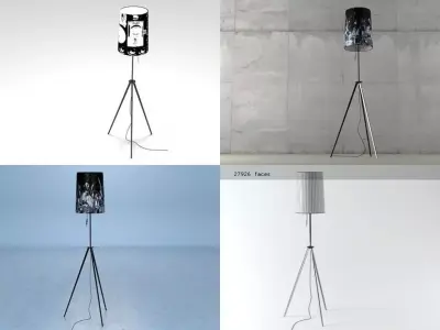 Graf Floor Lamp 3D model