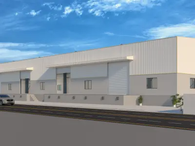 Warehouse 3d model 3D model