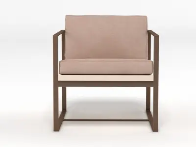 Redford House Manhattan Armchair 3D model