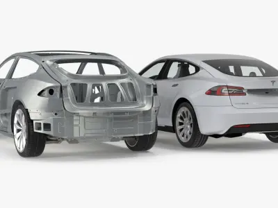  Tesla Model S and Frame Collection 