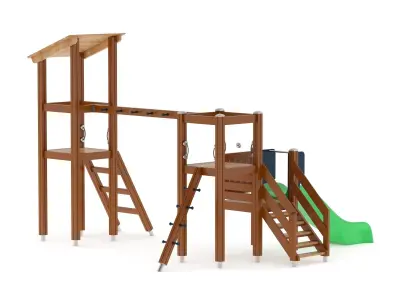 Lappset Activity Tower 16 3D model